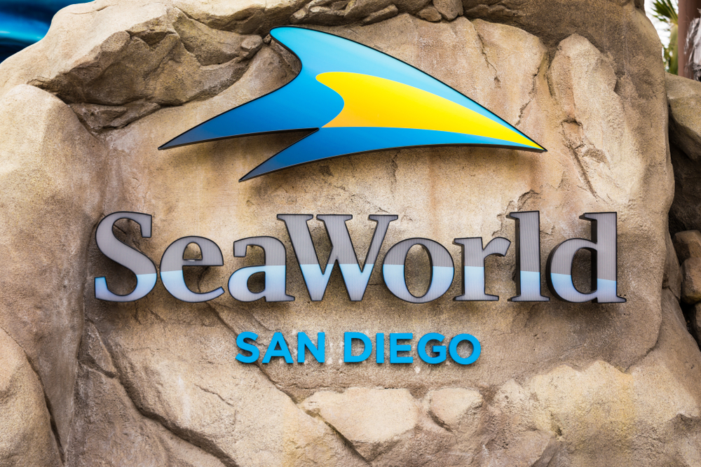 May,10.,2018.,Seaworld,San,Diego,Sign,,California,,Usa.,Sea