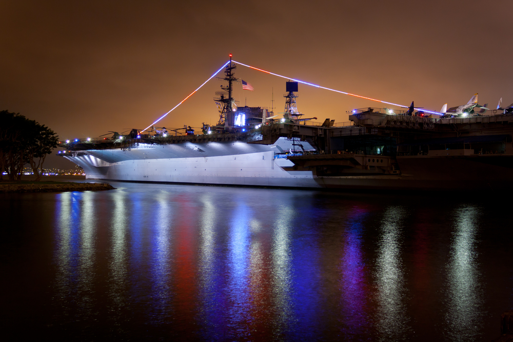 Uss,Midway,Carrier/museum,On,The,San,Diego,Waterfront