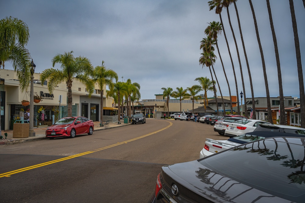 La,Jolla,,California,U.s.a.,07-03-2021:,Prospect,Street,In,The,Village